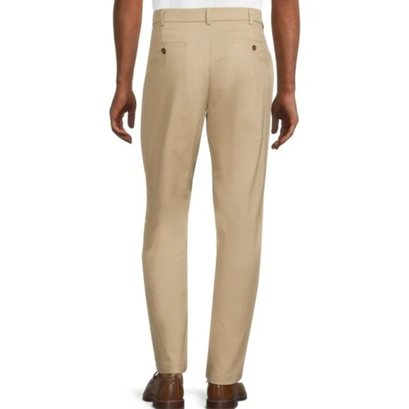 George Men's and Big Men’s Premium Straight Leg Khaki Pants 34x30 - Picture 3 of 3